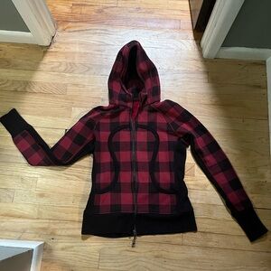 Lululemon Rare Limited Edition Plaid Scuba Hoodie